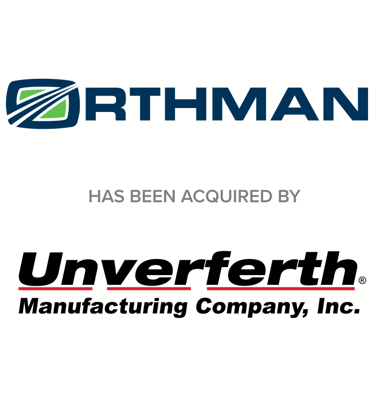 Orthman Acquired by Unverferth