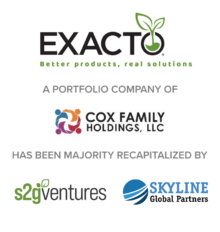 Hennepin Advises Exacto on its sale to S2G Ventures and Skyline Global Partners